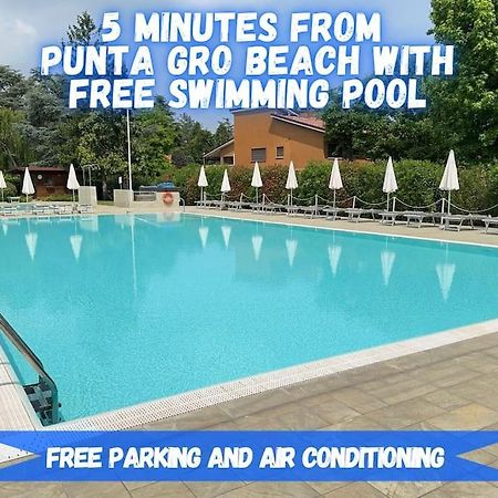 5' From Punta Gro Beach With Free Swimming Pool Sirmione Zewnętrze zdjęcie